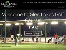 Tablet Screenshot of glenlakesgolfaz.com